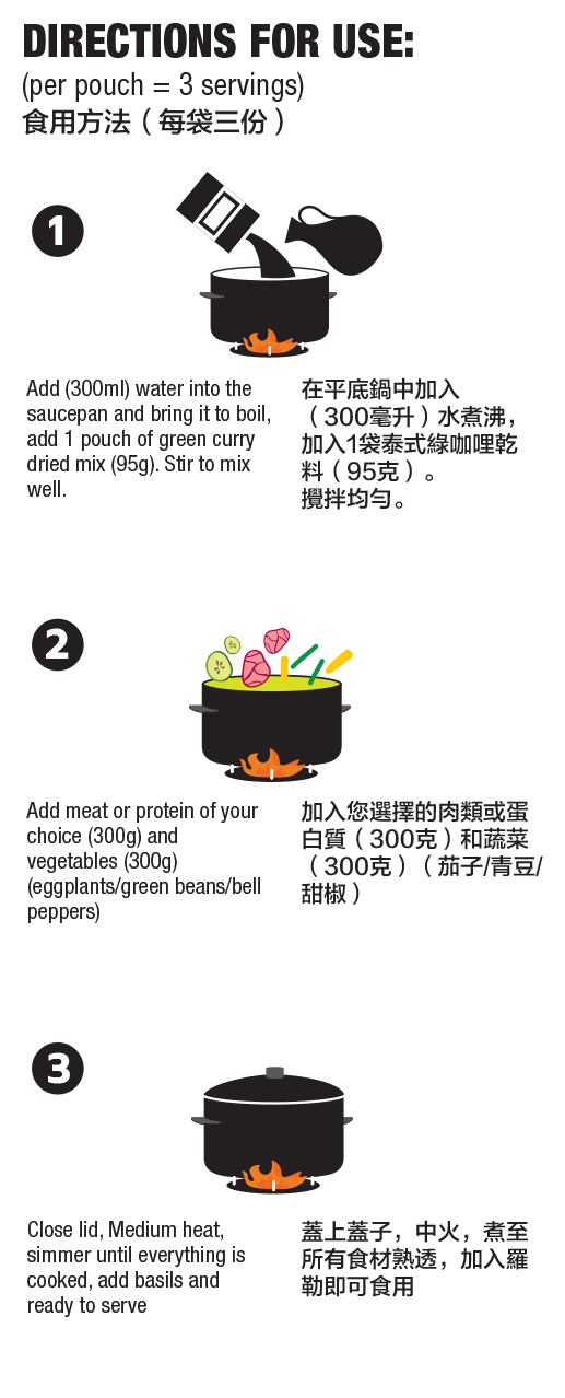 Thai Green Curry Dried Mix