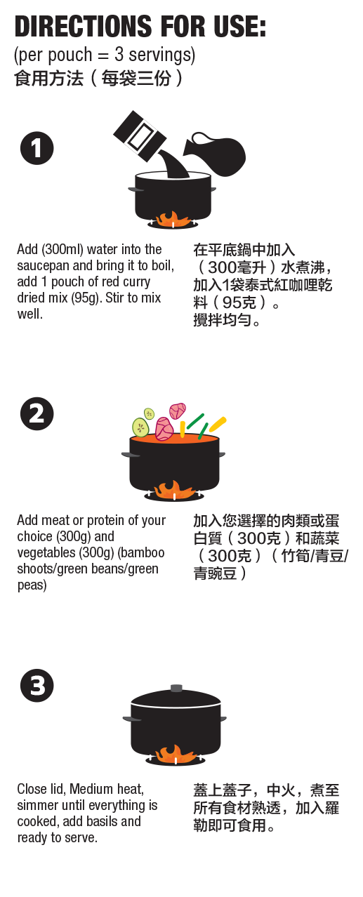 Thai Red Curry Dried Mix
